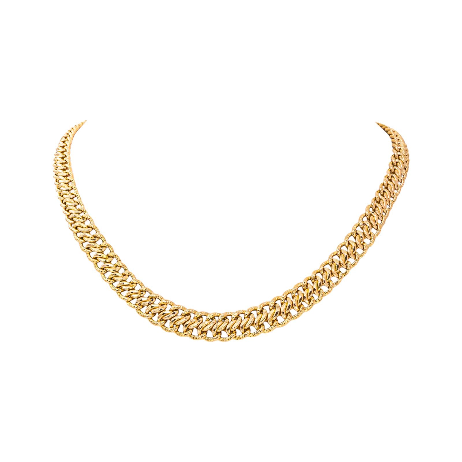 Rose Gold American-Style Necklace
