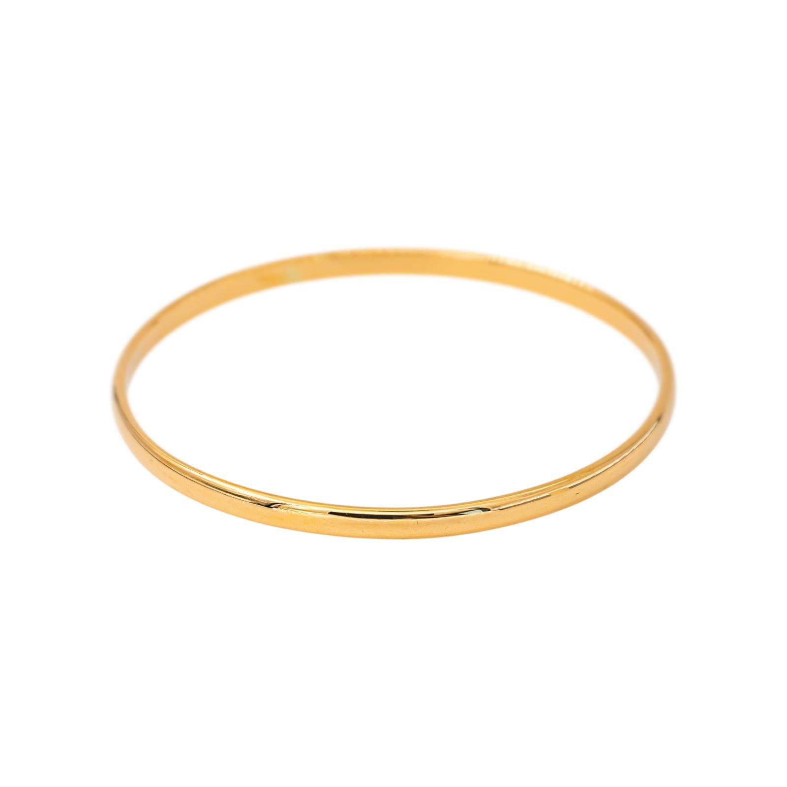 Bracelet Jonc Or jaune