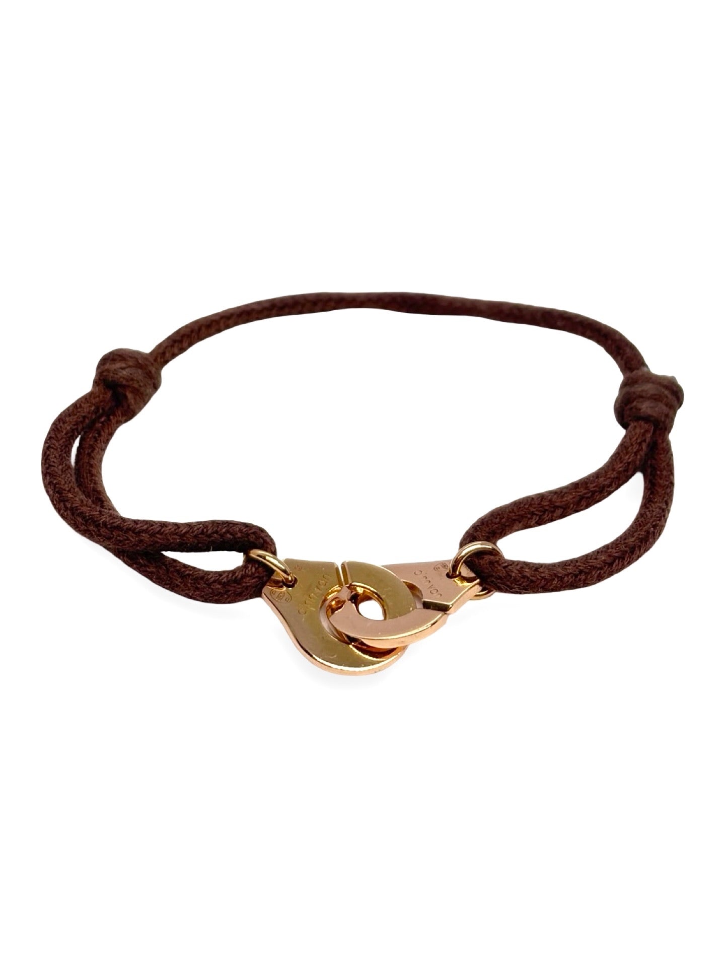 Bracelet DINH VAN Menottes R12 en or jaune