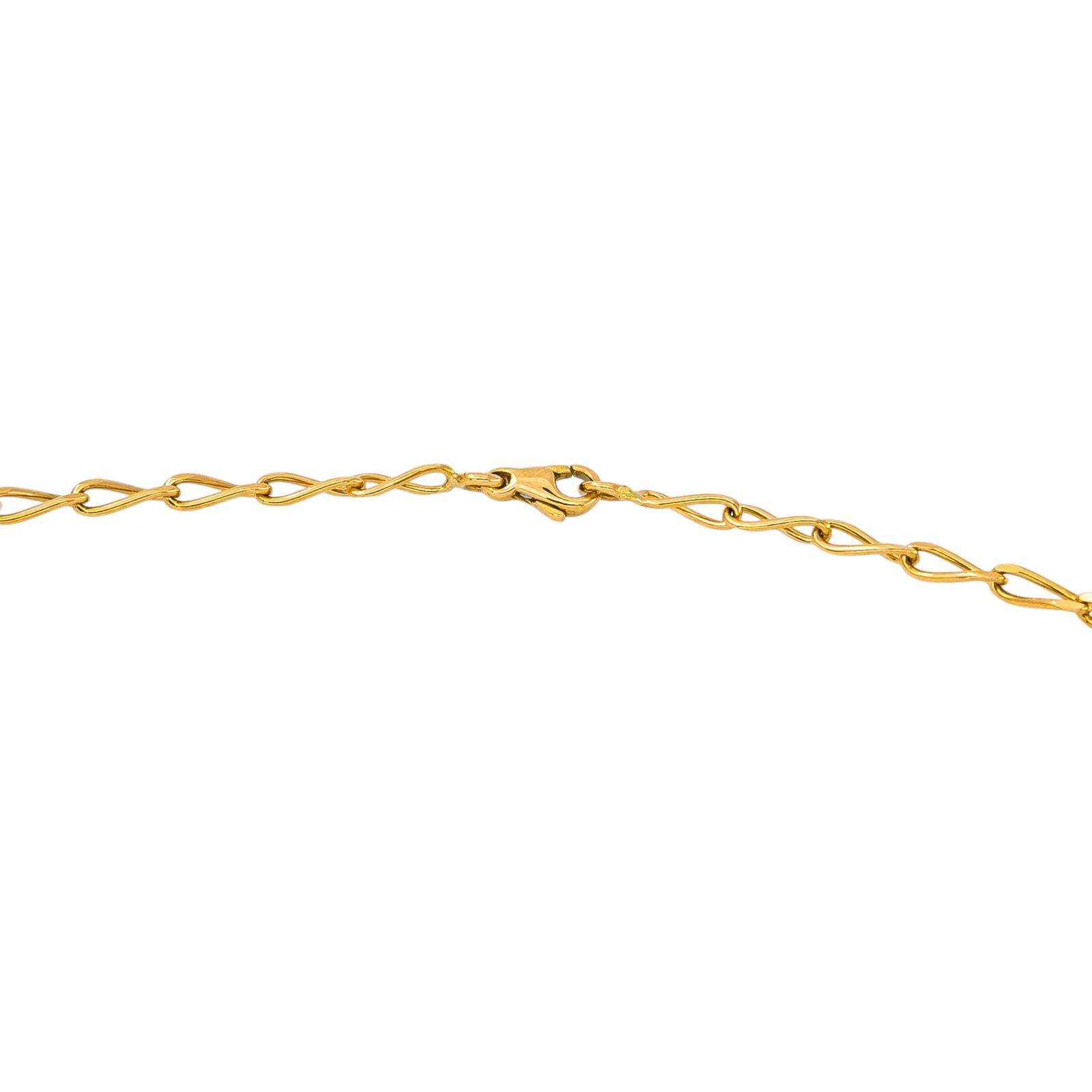 Collier Maille Cheval Or jaune