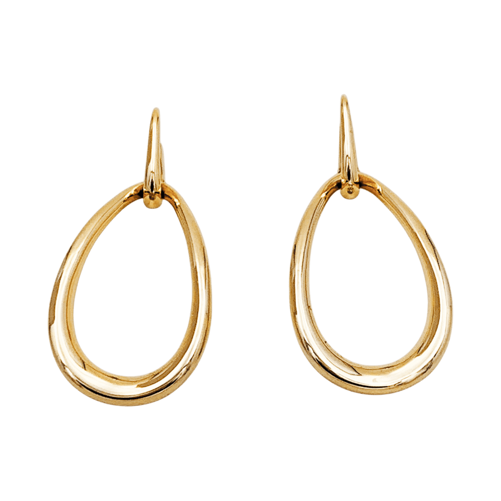 Boucles d'oreilles Pomellato, "Fantina", or rose.