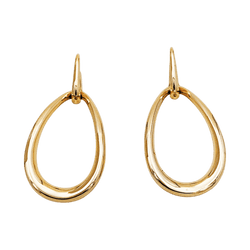 Boucles d'oreilles Pomellato, "Fantina", or rose.