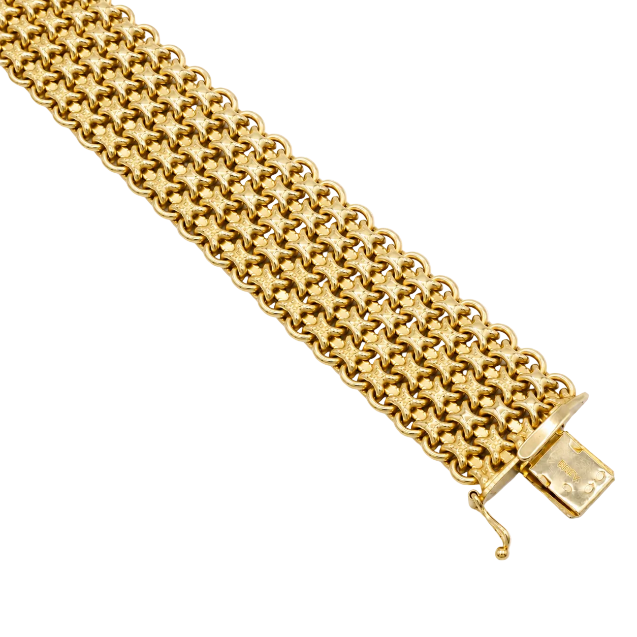 Yellow Gold Cuff Bracelet