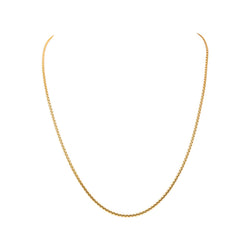 Rose gold necklace