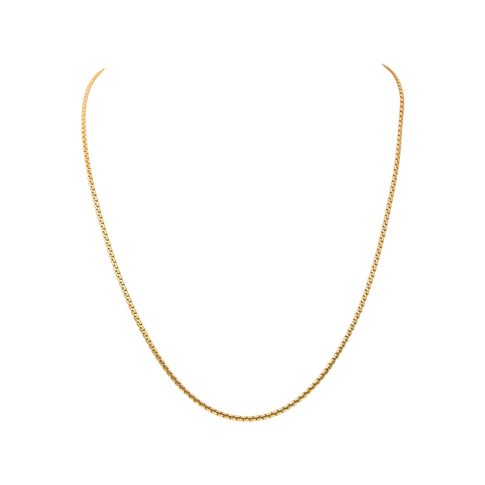 Rose gold necklace