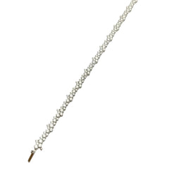 Bracelet Ligne en or blanc et diamants