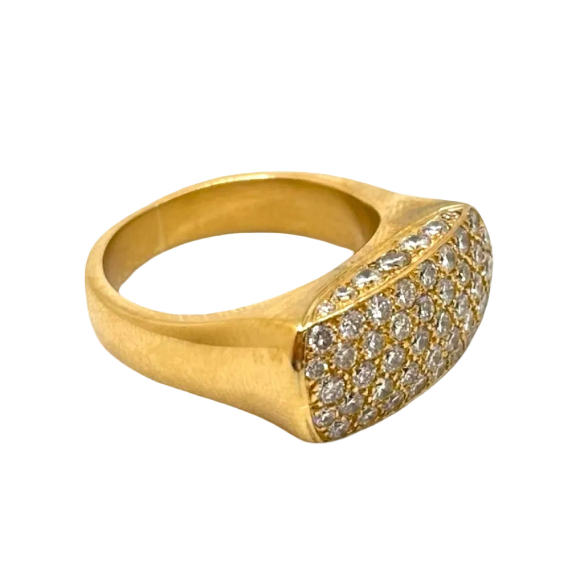 Yellow Gold and Diamond Ring