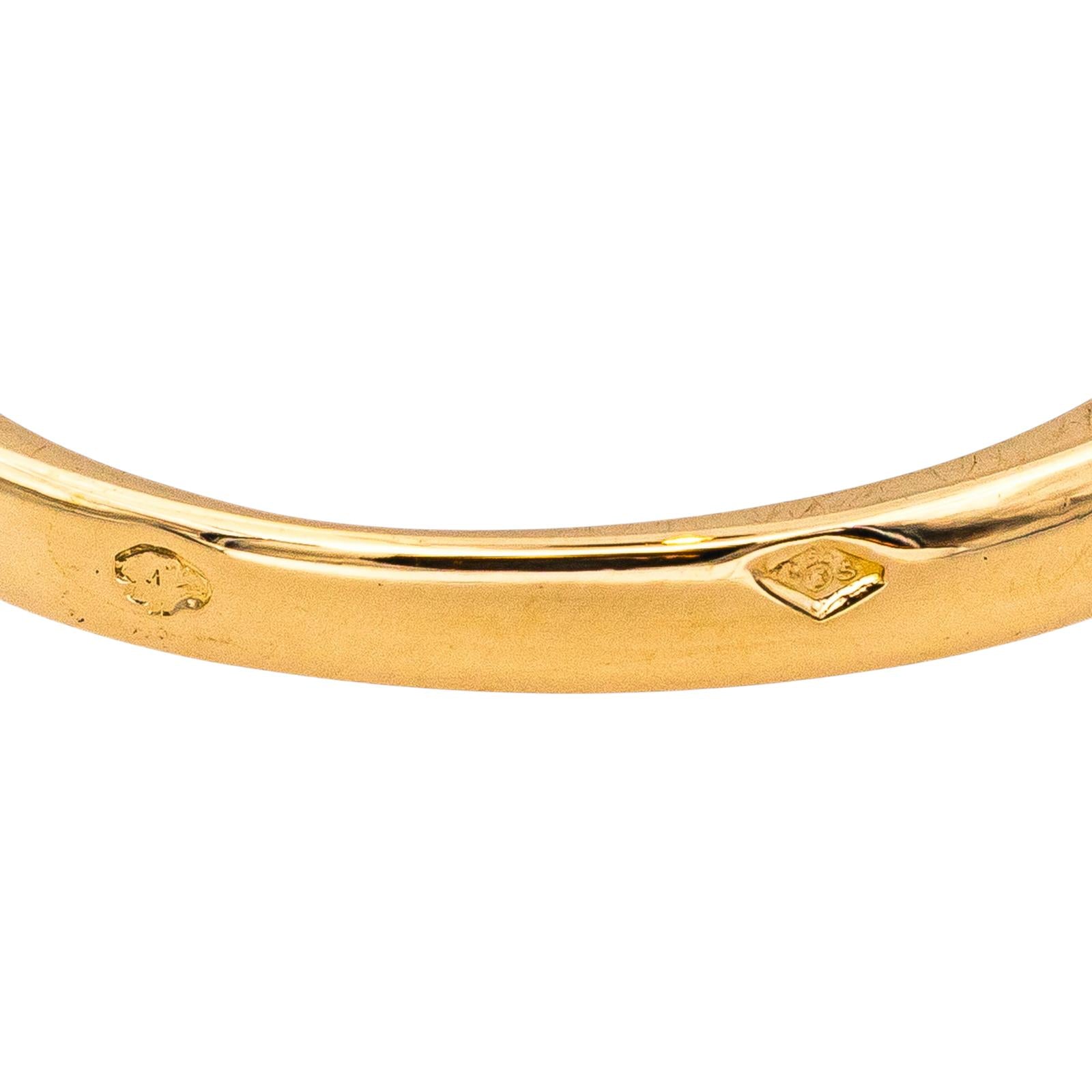 Solitaire Ring Yellow gold Diamond