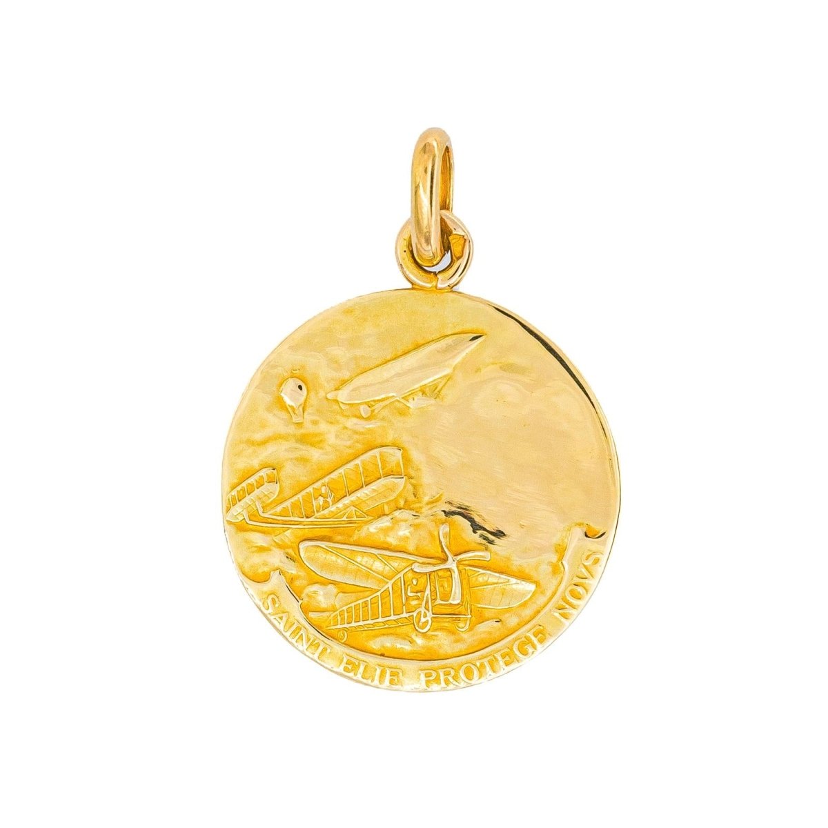 Becker Pendentif Médaille Or jaune - Castafiore