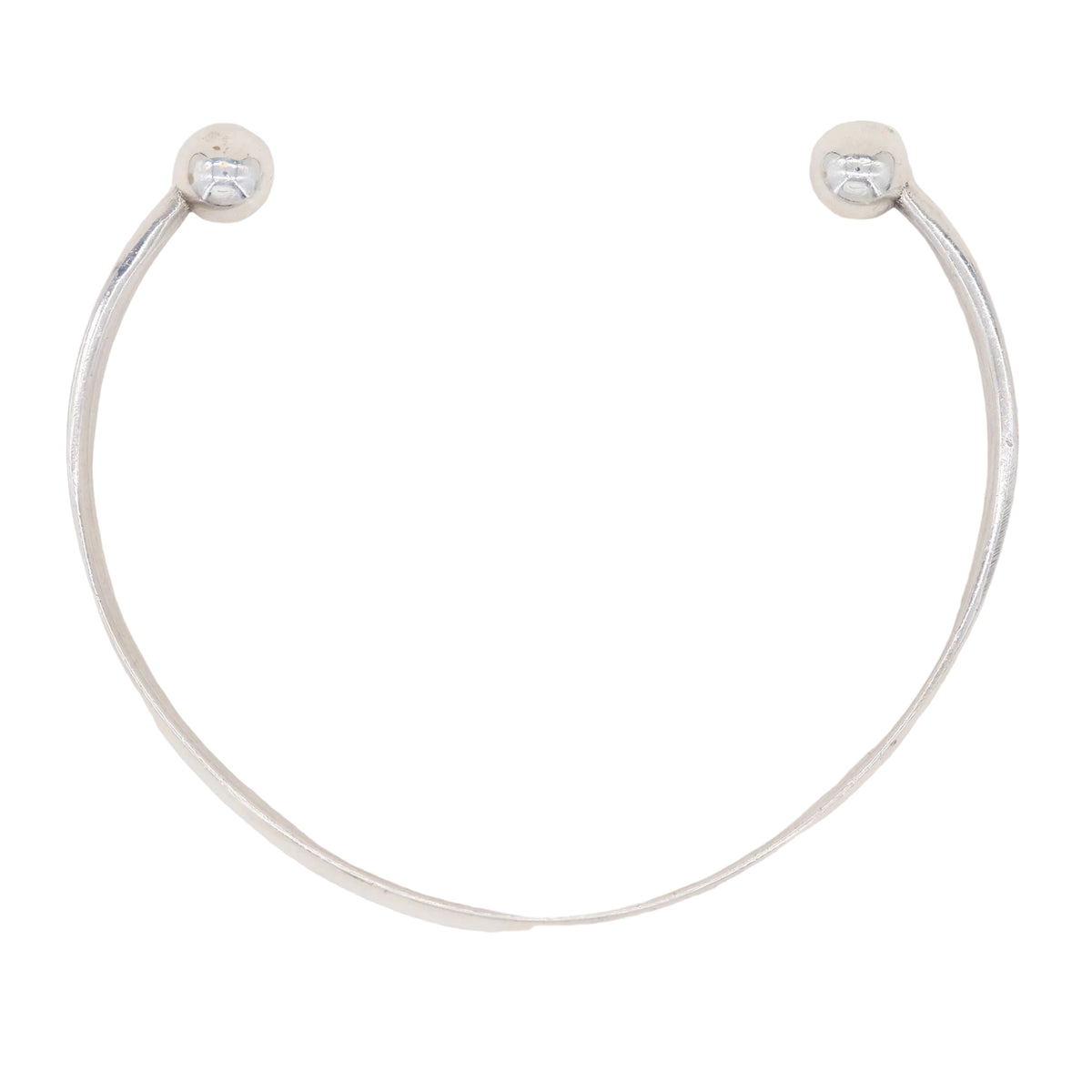 Silver Torque Necklace