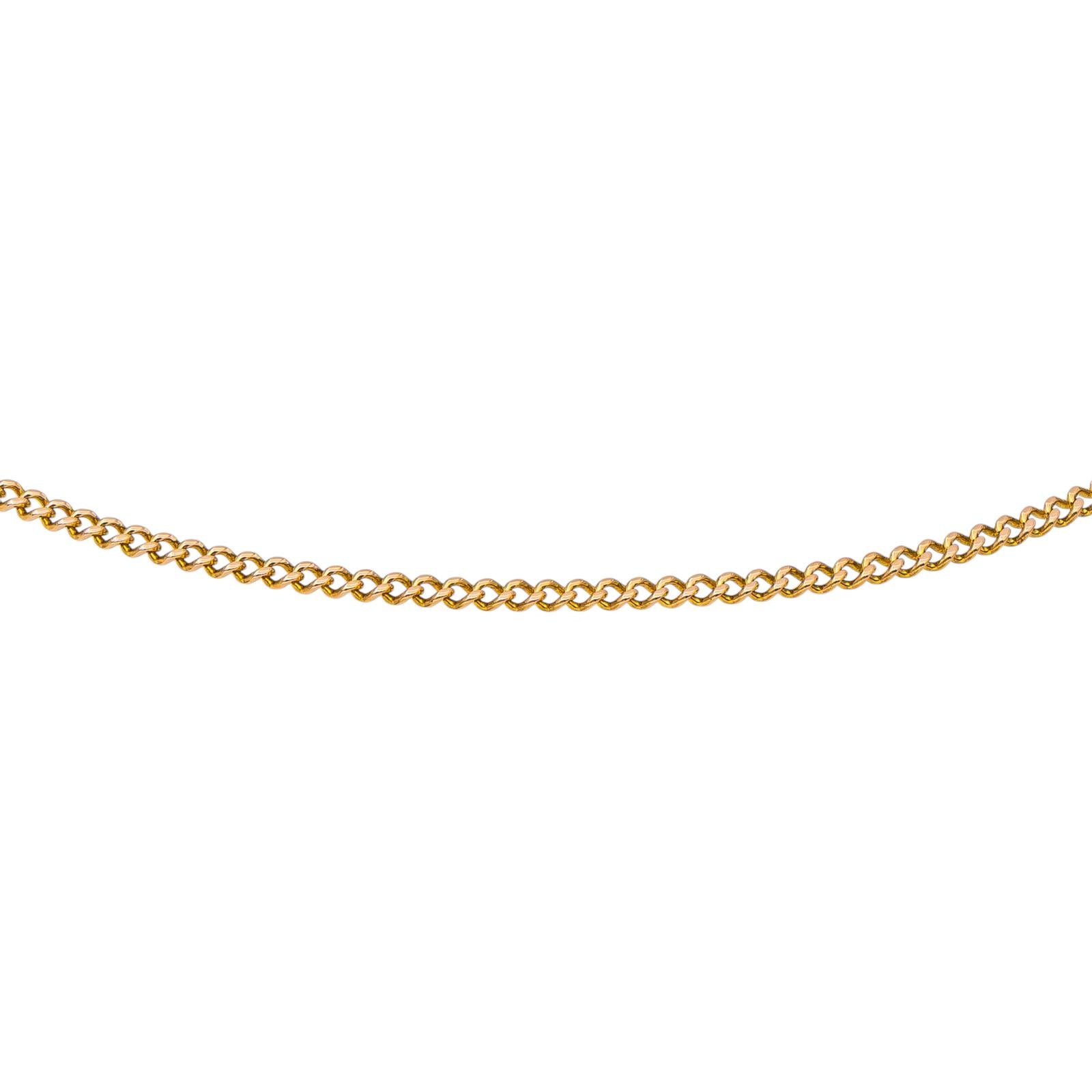 Collier Maille gourmette Or jaune