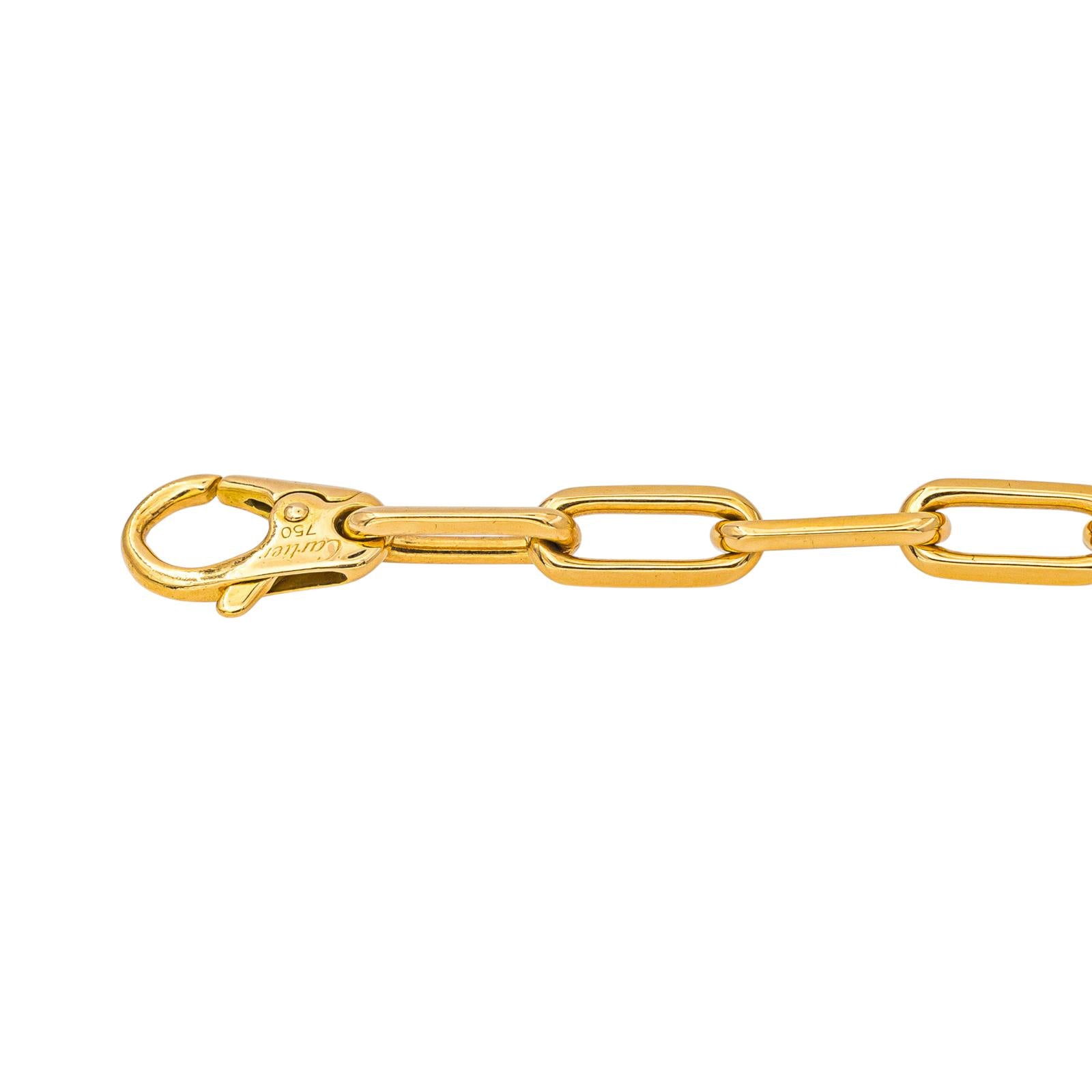 Cartier Santos Link Bracelet Yellow gold