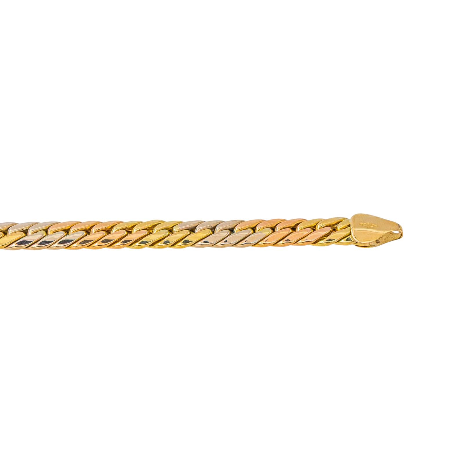 Yellow Gold English Link Necklace