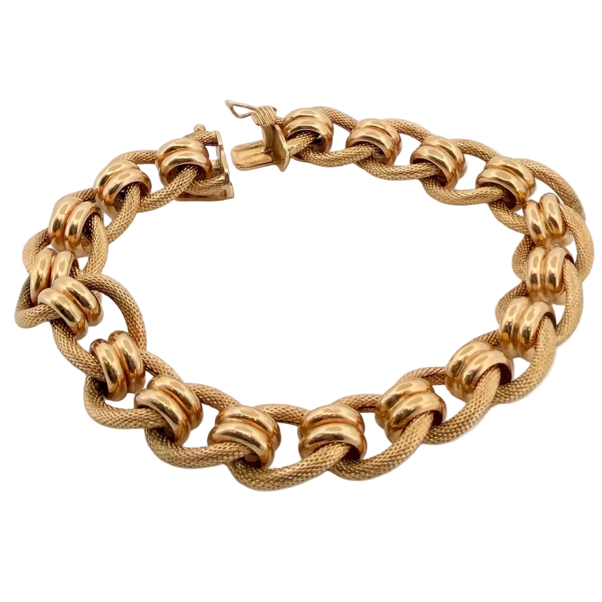 Yellow Gold Link Bracelet