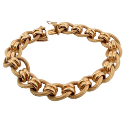 Yellow Gold Link Bracelet