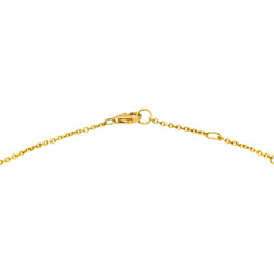 Necklace Yellow gold diamond