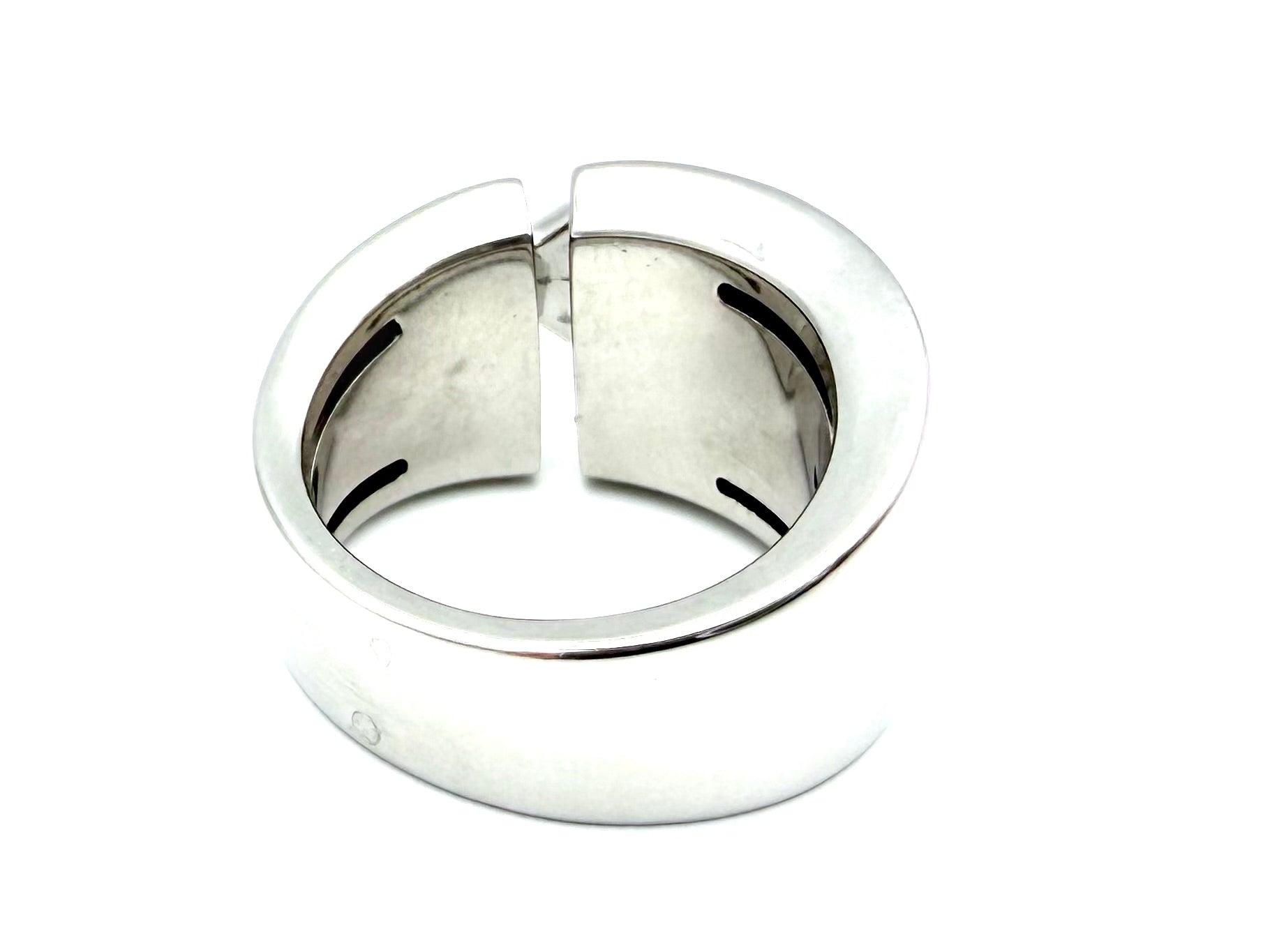 CHAUMET ring. "Liens" collection in white gold and diamonds