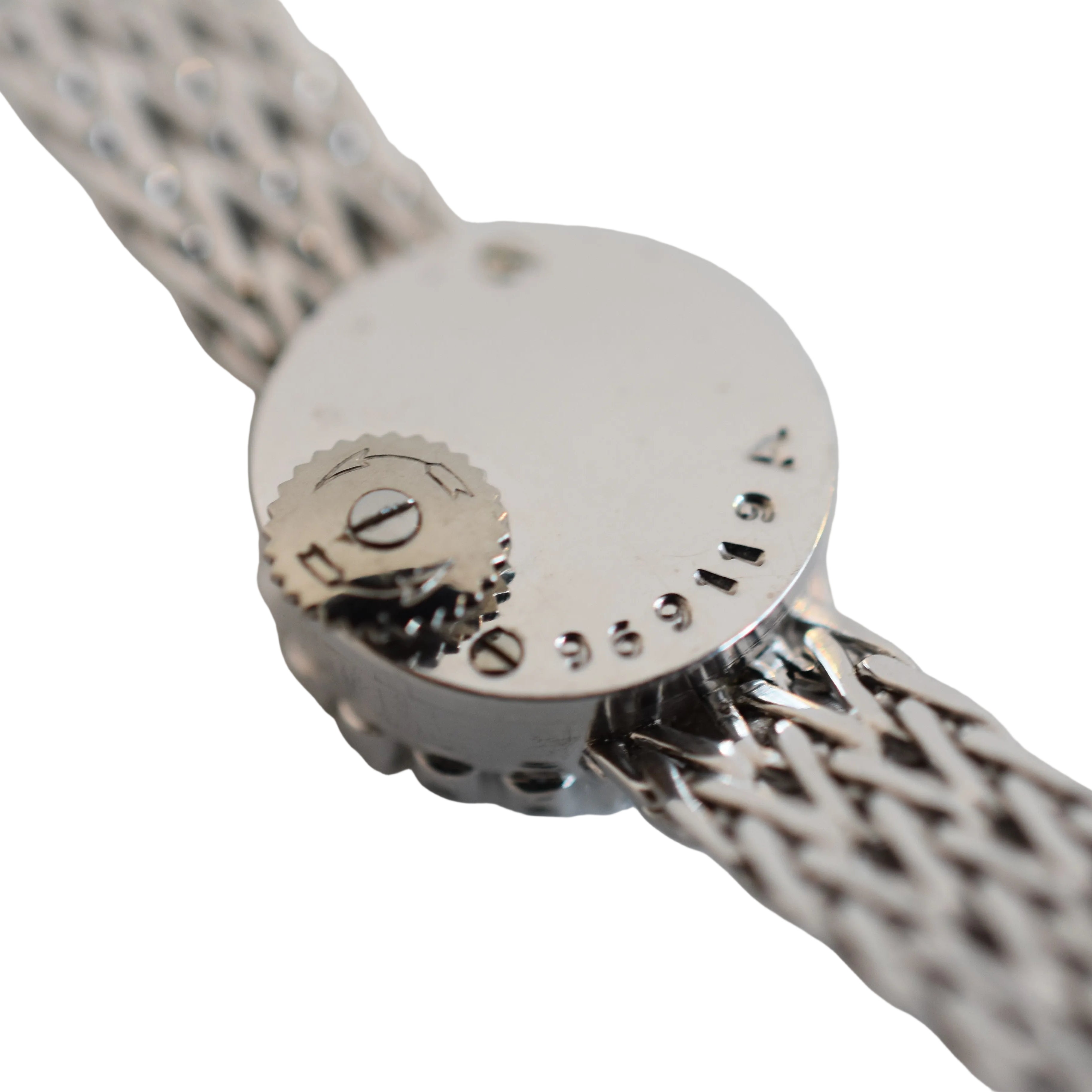 Montre JAEGER-LECOULTRE en or blanc et diamants