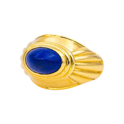 Boucheron Bague Jaïpur Or jaune Lapis lazuli - Castafiore