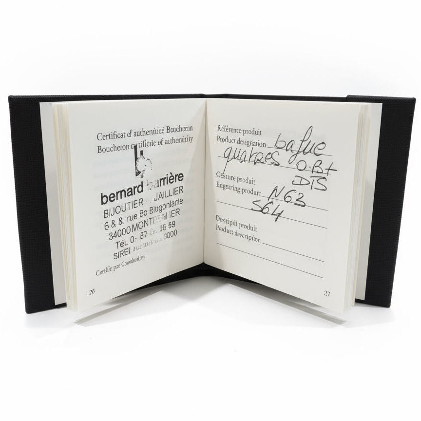 Boucheron - Bague quatre Black édition Large - Castafiore