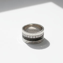 Boucheron - Bague quatre Black édition Large - Castafiore