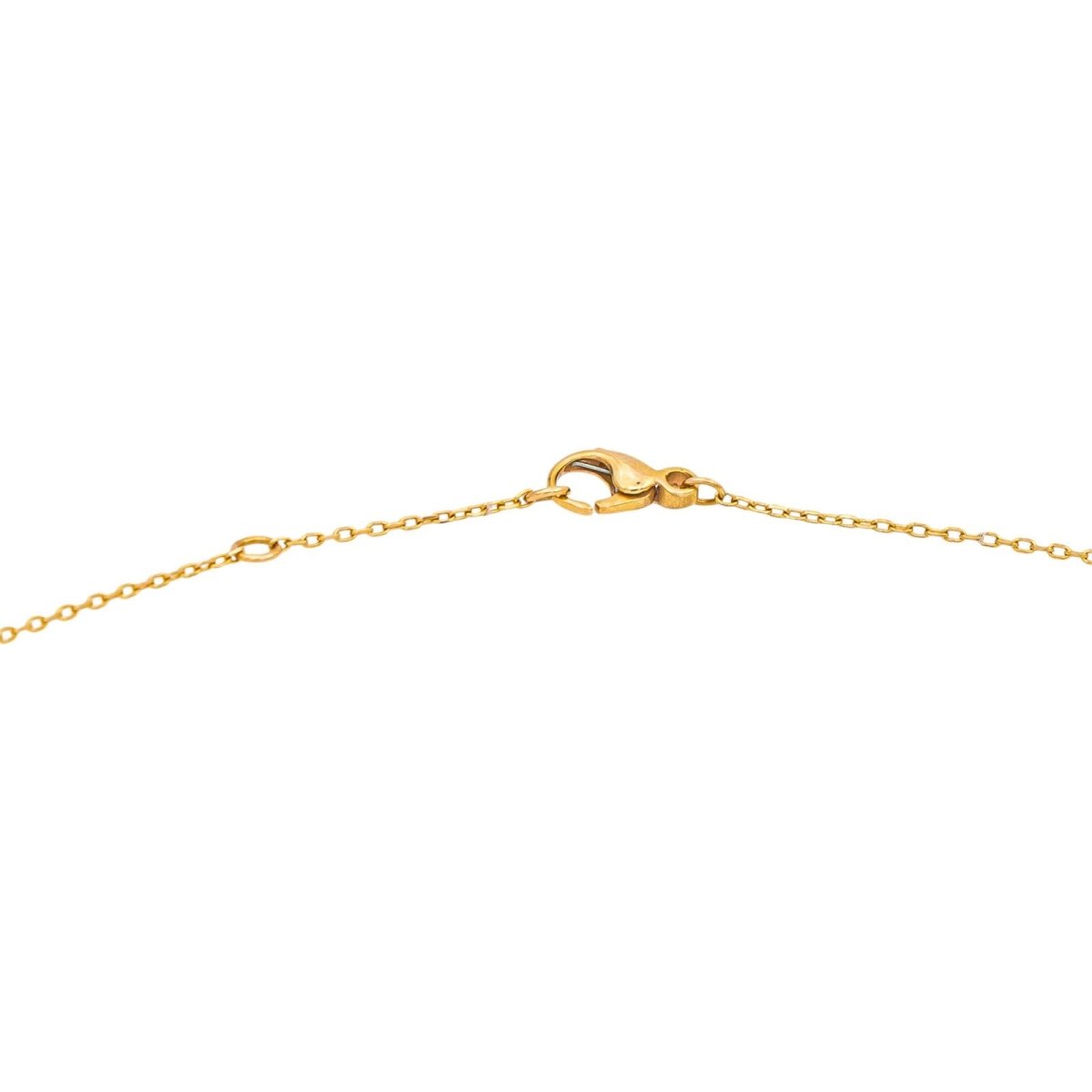 Boucheron Necklace Four yellow gold diamond