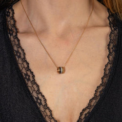 Boucheron Necklace Four yellow gold diamond
