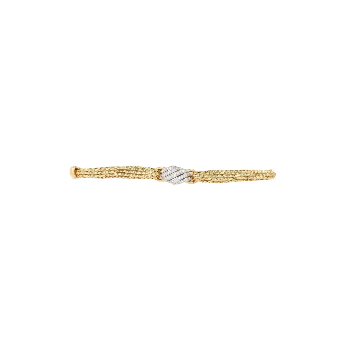 BOUCHERON Montre à secrets or jaune diamants - Castafiore