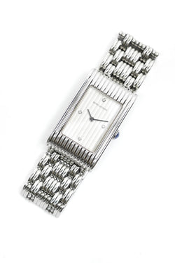 Boucheron Reflet Médium Acier & Diamants - 4 bracelets - 2019 (full set) - Castafiore