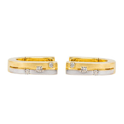 Boucle d'oreilles Or jaune Diamant - Castafiore