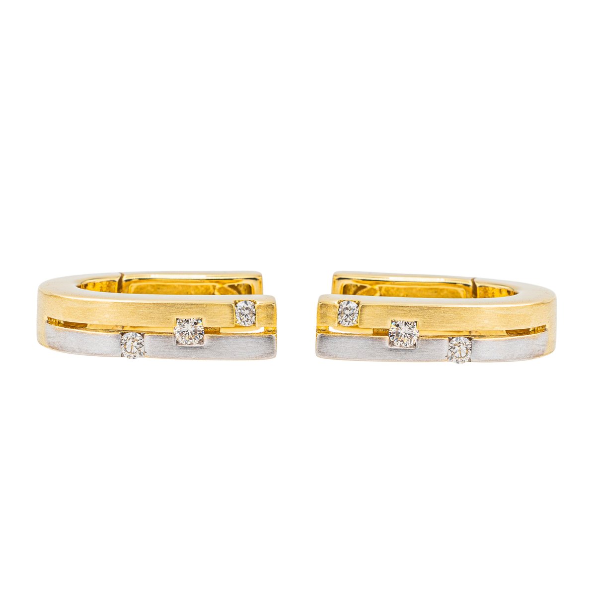 Boucle d'oreilles Or jaune Diamant - Castafiore