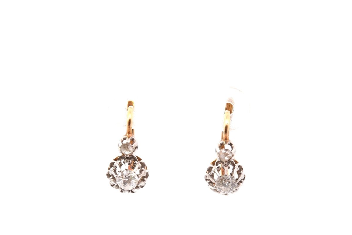 Earrings old diamonds