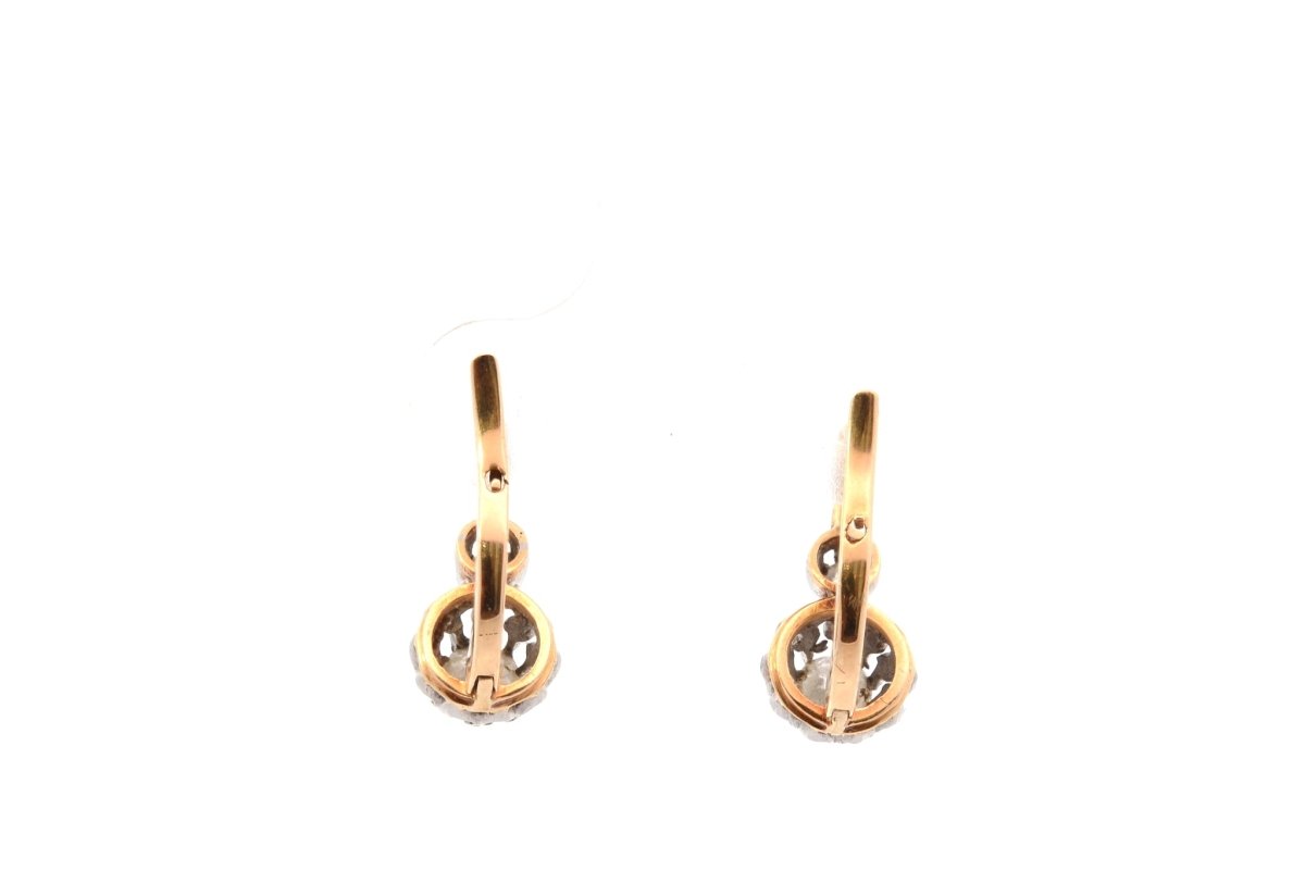 Earrings old diamonds