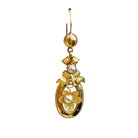 Boucles d'oreilles anciennes en or et perles - Castafiore