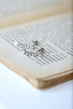 Boucles d'oreilles Art Déco diamants - Castafiore