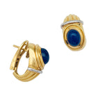 Boucles d'oreilles Boucheron, "Jaïpur", deux ors, lapis lazuli. - Castafiore