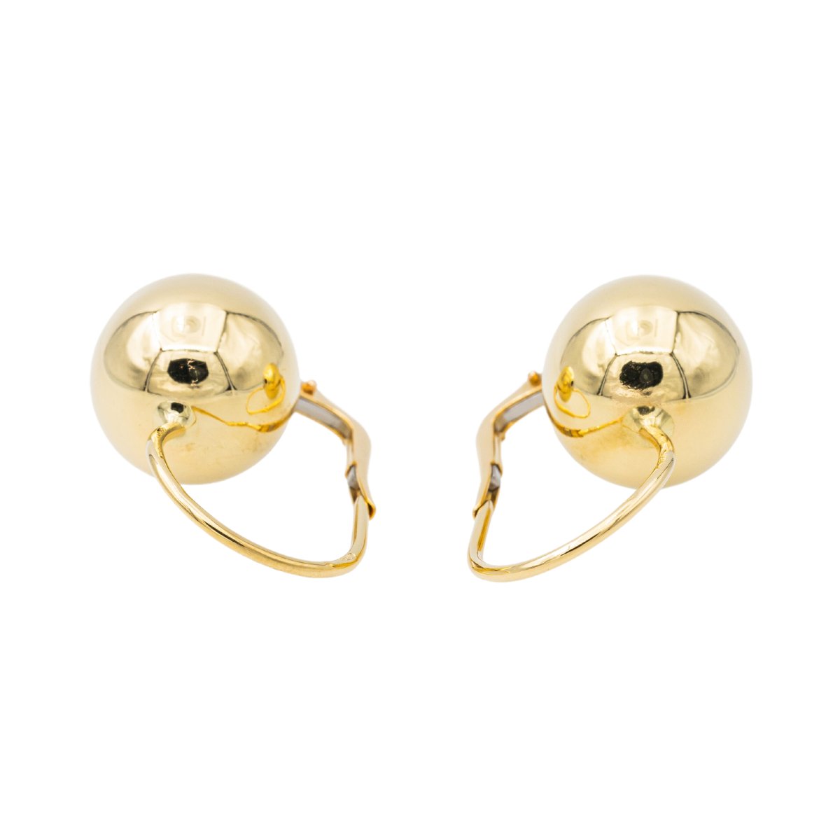 Boucles d'oreilles Boules Or jaune - Castafiore