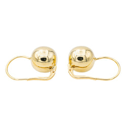 Boucles d'oreilles Boules Or jaune - Castafiore