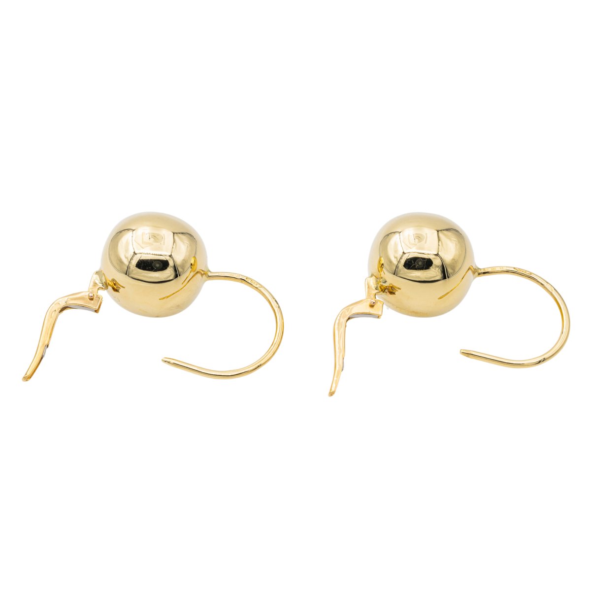 Boucles d'oreilles Boules Or jaune - Castafiore