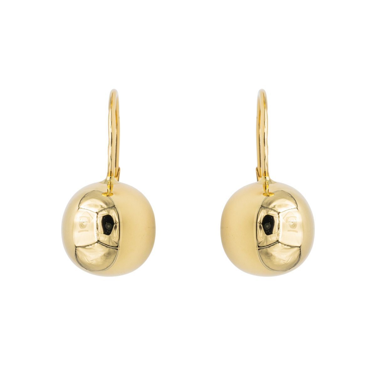 Boucles d'oreilles Boules Or jaune - Castafiore