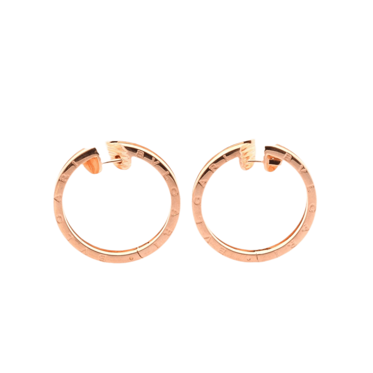 Boucles d'oreilles BULGARI "B.zero 1" en or jaune - Castafiore