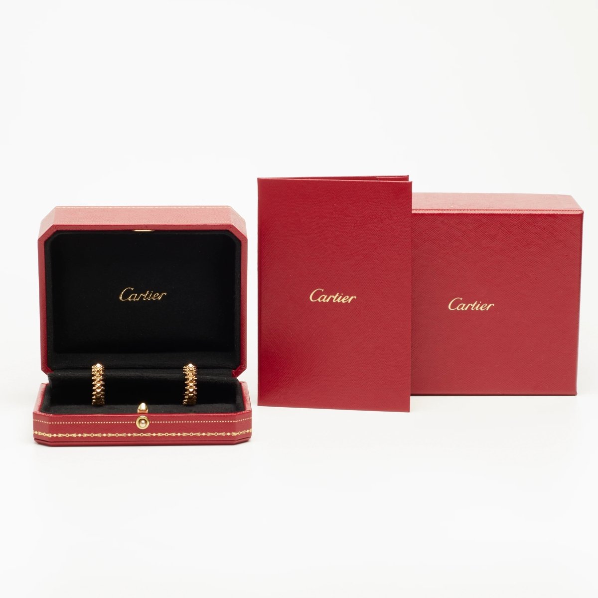 Boucles d’oreilles Cartier Clash en or rose - Castafiore