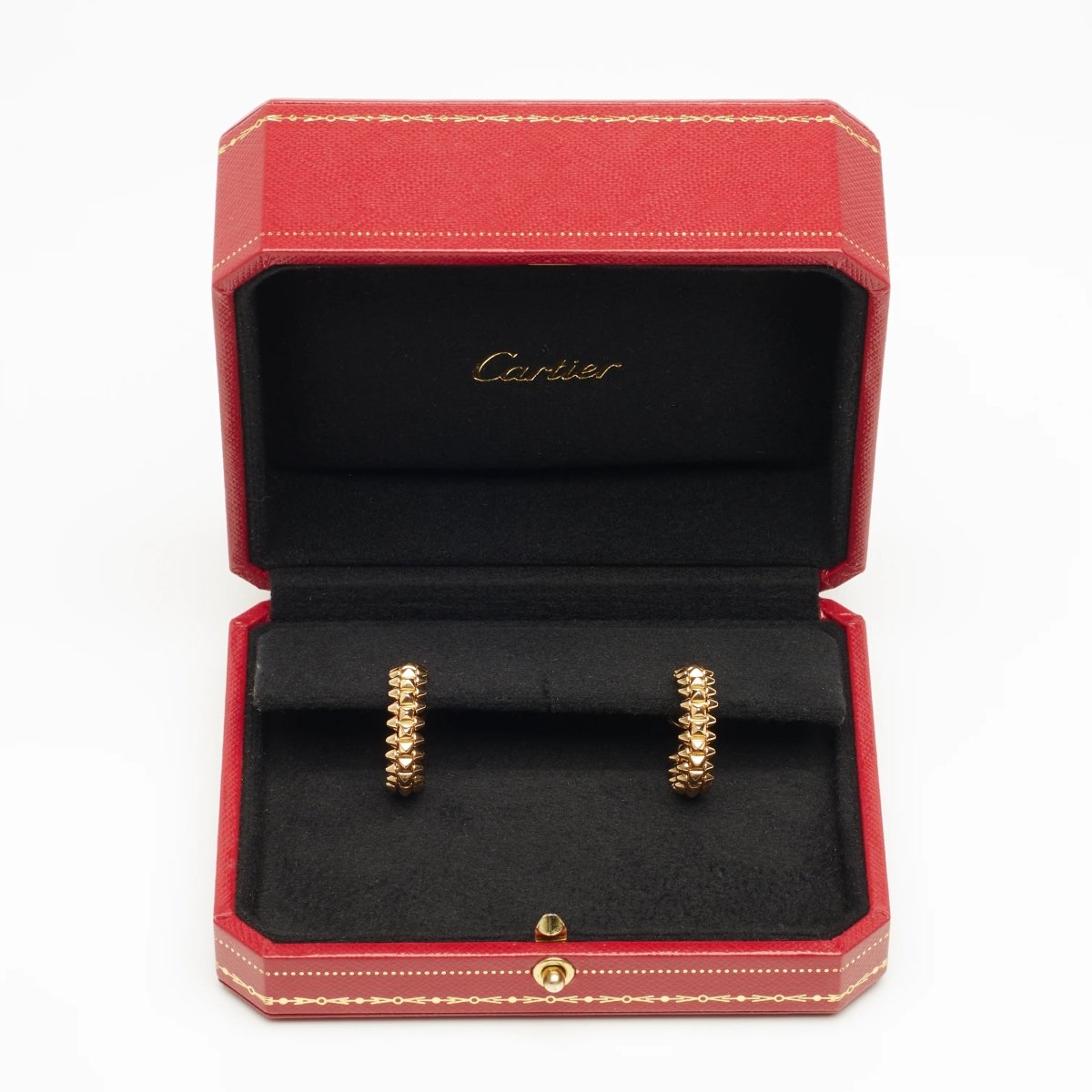 Boucles d’oreilles Cartier Clash en or rose - Castafiore