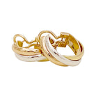 Boucles d'oreilles CARTIER "Trinity", trois ors - Castafiore