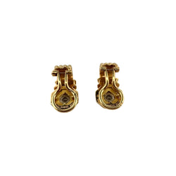 Boucles d'oreilles CHAUMET en or jaune et diamants - Castafiore
