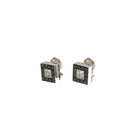 Boucles d'oreilles Chopard diamants noirs - Castafiore