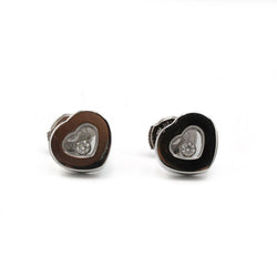 Boucles d'oreilles CHOPARD Happy Diamond Heart - Castafiore