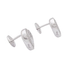 Boucles d'oreilles CHOPARD "Happy Diamonds" en or blanc et diamants - Castafiore