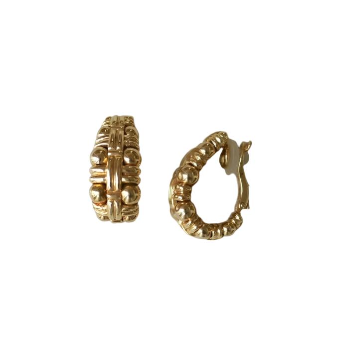 Boucles d'oreilles Clip Boucheron Or jaune - Castafiore