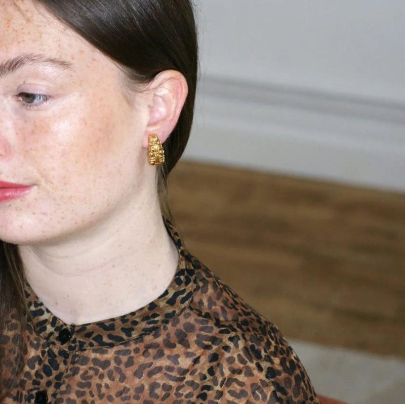 Boucles d'oreilles Clip Boucheron Or jaune - Castafiore